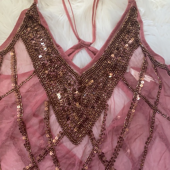 Kimchi Blue beaded top - Picture 2 of 3